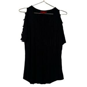 Jennifer Lopez Women’s shirt sleeve shirt with rivets size medium